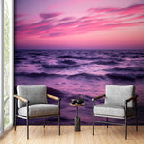 Spokojna Wieczorna Tapeta Morska