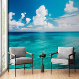 Nieskończony Niebieski Ocean Tapeta