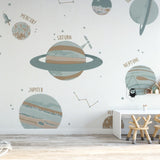 Tapeta z 3D wyciętym wzorem kwiatu