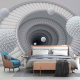 Nieskończona klatka schodowa Tapeta artystyczna