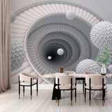 Nieskończona klatka schodowa Tapeta artystyczna
