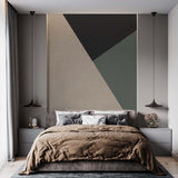 Tapeta z 3D wyciętym wzorem kwiatu