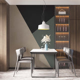 Tapeta z 3D wyciętym wzorem kwiatu