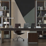 Tapeta z 3D wyciętym wzorem kwiatu