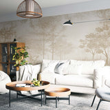 Tapeta z 3D wyciętym wzorem kwiatu