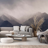 Tapeta z 3D wyciętym wzorem kwiatu