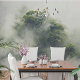 Tapeta z 3D wyciętym wzorem kwiatu