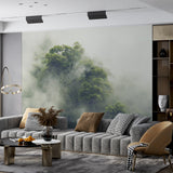 Tapeta z 3D wyciętym wzorem kwiatu