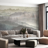 Tapeta z 3D wyciętym wzorem kwiatu