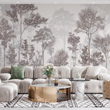 Tapeta z 3D wyciętym wzorem kwiatu