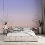 Abstrakcyjna fototapeta Fade Ombre Soft Lilac Gradientowa tapeta