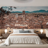 Lucca Old Town Rooftop Panorama Wall Mural Italy City Wallpaper