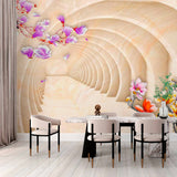 Zabawny Korytarz Ogrodowy Tapeta