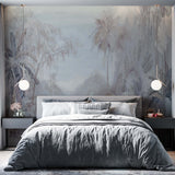 Tropical Jungle Wallpaper Mural Serene Nature Wall Mural Decor