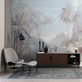 Tropical Jungle Wallpaper Mural Serene Nature Wall Mural Decor