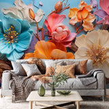 Dynamiczna Tapeta Sztuki Kwiatowej