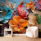 Dynamiczna Tapeta Sztuki Kwiatowej