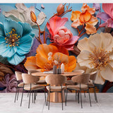 Dynamiczna Tapeta Sztuki Kwiatowej