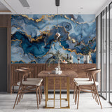 Tapeta z 3D wyciętym wzorem kwiatu