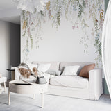 Tapeta Mural z Dzikiem Ogrodem i Kaskadą