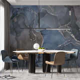 Tapeta z 3D wyciętym wzorem kwiatu