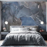 Tapeta z 3D wyciętym wzorem kwiatu