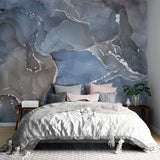 Tapeta z 3D wyciętym wzorem kwiatu