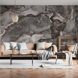 Tapeta z 3D wyciętym wzorem kwiatu