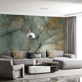 Tapeta z 3D wyciętym wzorem kwiatu