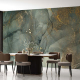 Tapeta z 3D wyciętym wzorem kwiatu