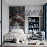 Tapeta z 3D wyciętym wzorem kwiatu