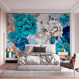 Kwiatowa Tapeta Kwiatowej Spokoju