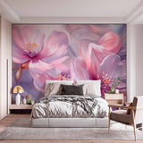 Tapeta Kwiatowa Płatki Róż