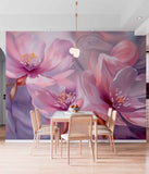 Tapeta Kwiatowa Płatki Róż