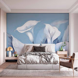 Spokojna tapeta z lilią wodną