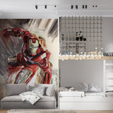 Tapeta ścienna 3D z kolorowym graffiti