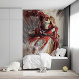 Tapeta ścienna 3D z kolorowym graffiti