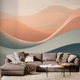 Minimalistyczny Płynący Krajobraz Tapeta