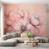 Tapeta Blush Petal Harmony