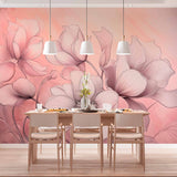 Tapeta Blush Petal Harmony