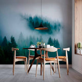 Tapeta Marzenie Mglistych Sosen