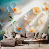 Serene Mountain Landscape Wallpaper Mural - Tranquil Nature Scene