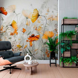 Tapeta Mural Kwiaty Jesieni