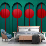 Minimalistyczny Abstrakcyjny Tapeta Mural