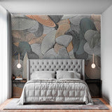 Tapeta Mural z Dynamicznymi Krzywymi