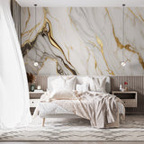 Tapeta z 3D wyciętym wzorem kwiatu