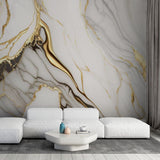 Tapeta z 3D wyciętym wzorem kwiatu