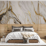 Tapeta z 3D wyciętym wzorem kwiatu