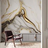 Tapeta z 3D wyciętym wzorem kwiatu