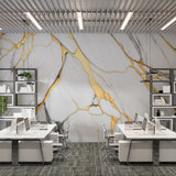 Tapeta z 3D wyciętym wzorem kwiatu